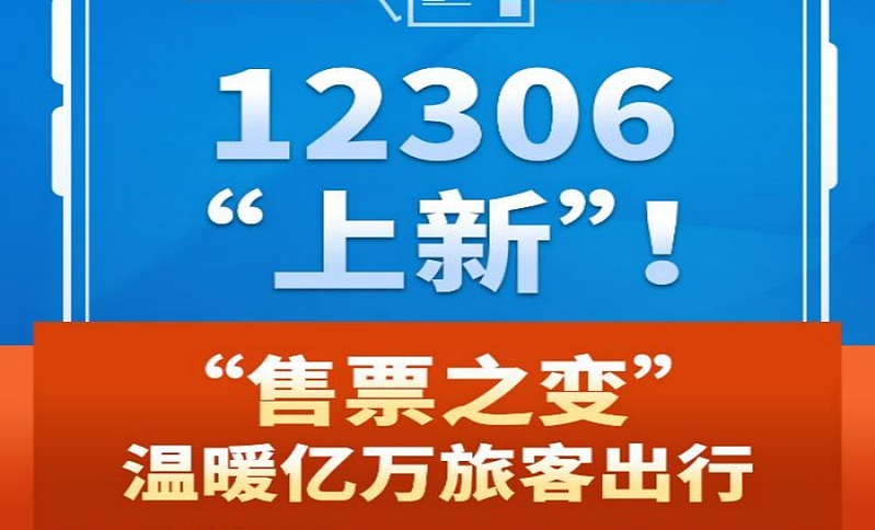 12306“上新”！“售票之变”温暖亿万旅客出行