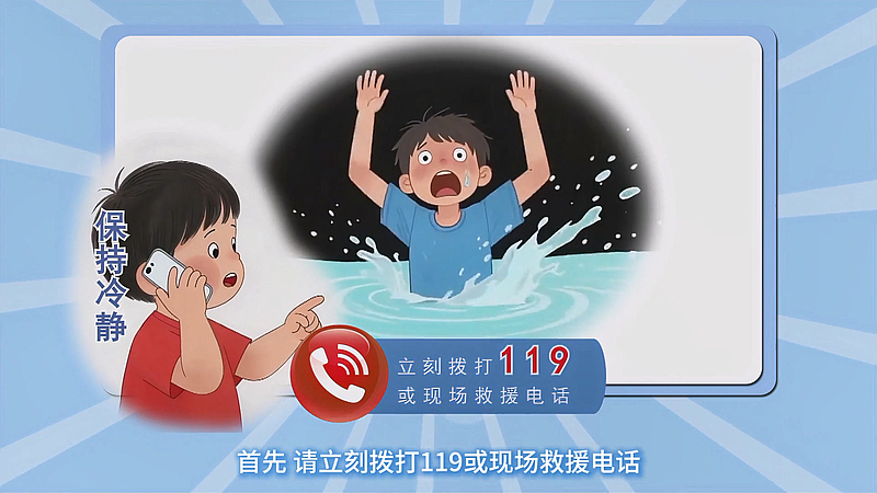 溺水切记盲目施救 科学施救记心上